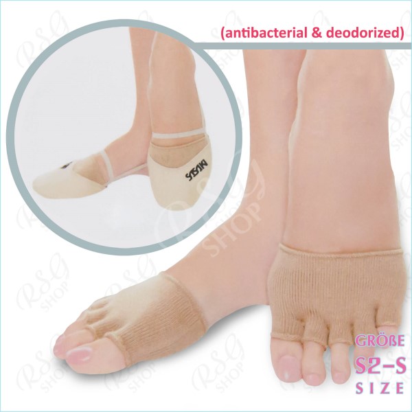 Antibacterial Half Socks (Inner Shoes) Sasaki SS-4 BE s. S2-S
